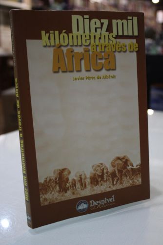 Portada del libro de Diez mil kilómetros a través de África