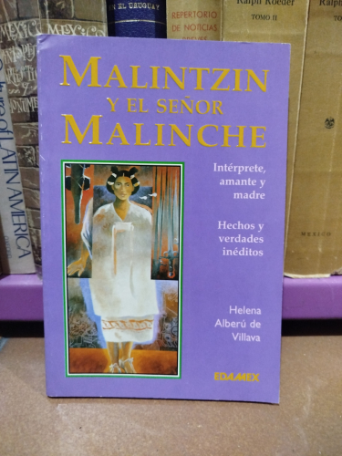 Portada del libro de Malintzin y el señor Malinche