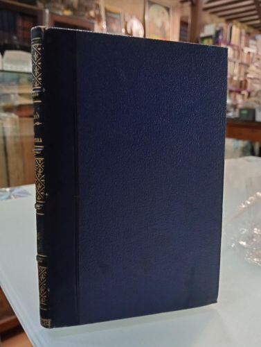 Portada del libro de La Jarretera. Solemne investidura de S.M. Don Alfonso XII de Borbón y Borbón [Dedicado]