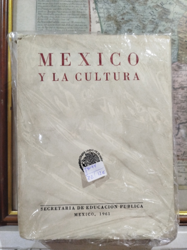 Portada del libro de México y la cultura.- Secretaría de Educación Pública