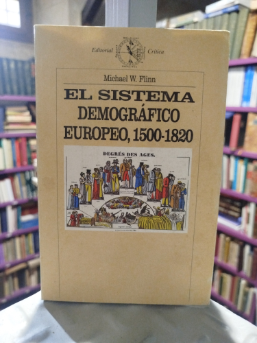 Portada del libro de El sistema demográfico europeo, 1500-1820