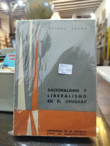 Portada del libro de Racionalismo y liberalismo en el Uruguay