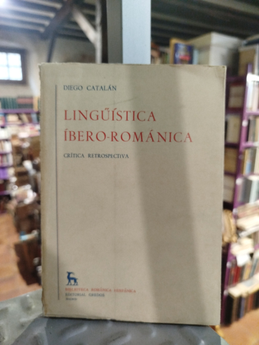 Portada del libro de Lingüística íbero-románica. Crítica retrospectiva. Tomo I