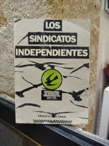 Portada del libro de Los sindicatos independientes