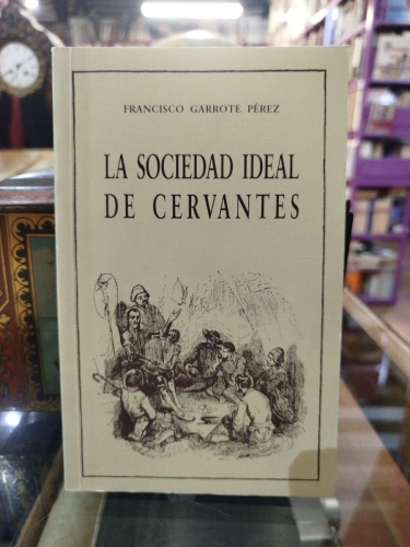 Portada del libro de La sociedad ideal de Cervantes