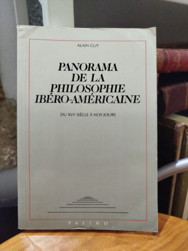 Portada del libro de Panorama de la philosophie ibéro-américaine. Du XVIe siècle à nos jours