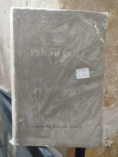 Portada del libro de Tratado de filosofía. II. Psicología