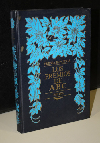 Portada del libro de Prensa Española. Los premios de ABC 1920-1976.