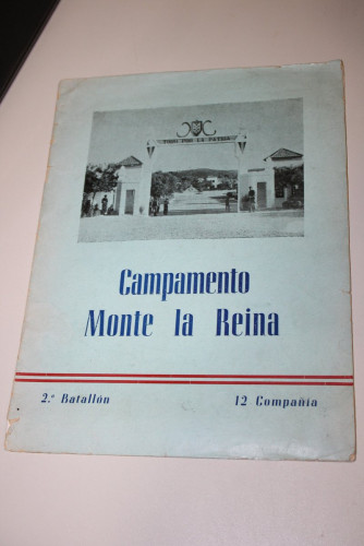 Portada del libro de Campamento Monte la Reina. 2º Batallón. 12 Compañía.