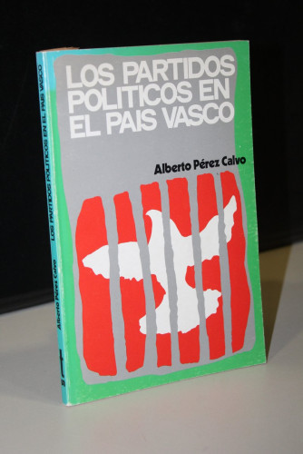 Portada del libro de Los partidos políticos en el País Vasco. (Aproximación a su estudio)