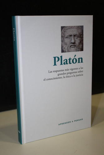 Portada del libro de Platón. Las respuestas más vigentes a las grandes preguntas sobre el conocimiento, la ética o la justicia.