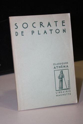 Portada del libro de Socrate de Platon