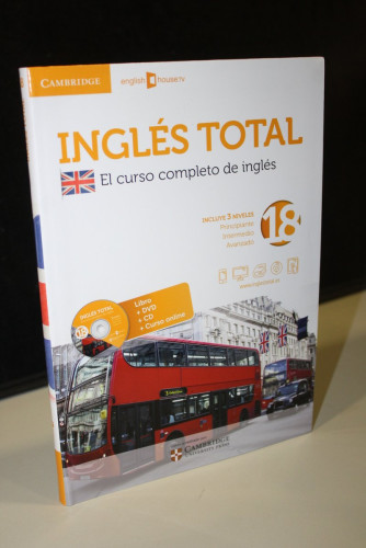 Portada del libro de Inglés total. El curso completo de inglés, 18. Libro + DVD + CD.