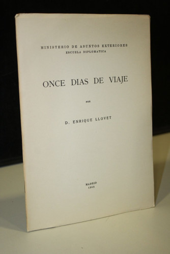 Portada del libro de Once Días de Viaje