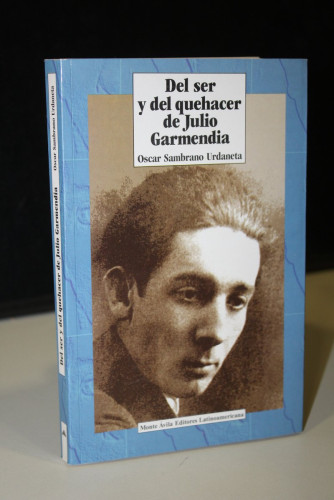 Portada del libro de Del ser y del quehacer de Julio Garmendia