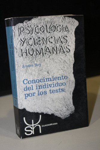 Portada del libro de Conocimiento del individuo por los tests