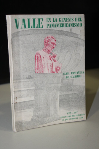 Portada del libro de Valle. En la génesis del panamericanismo