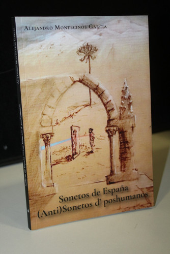 Portada del libro de Sonetos de España. (Anti)Sonetos d'poshumanos