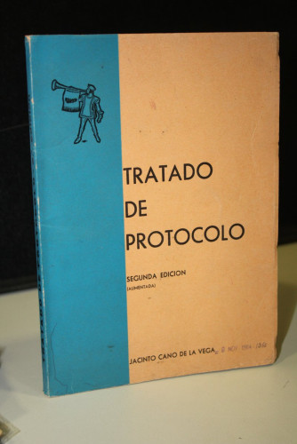 Portada del libro de Tratado de protocolo