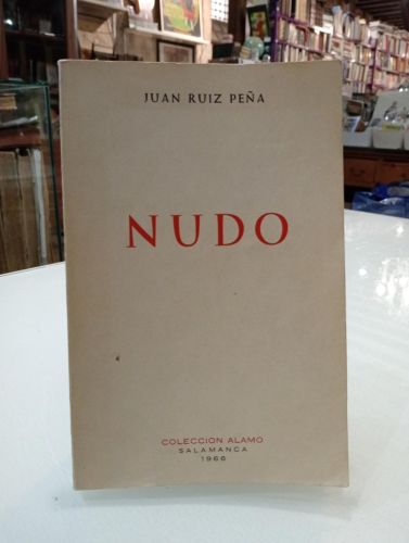 Portada del libro de Nudo [Dedicado]