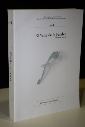 Portada del libro de Revista anual de pensamiento. Hacia la ciudadanía del siglo XXI. Mendeko hiritartasunerantz. Núm 4....