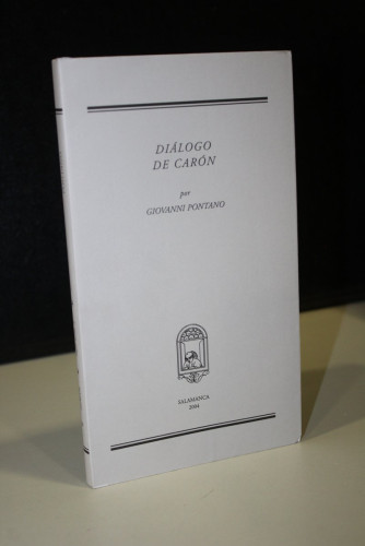 Portada del libro de Diálogo de Carón