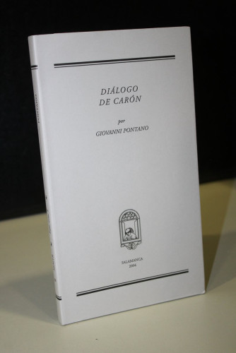 Portada del libro de Diálogo de Carón