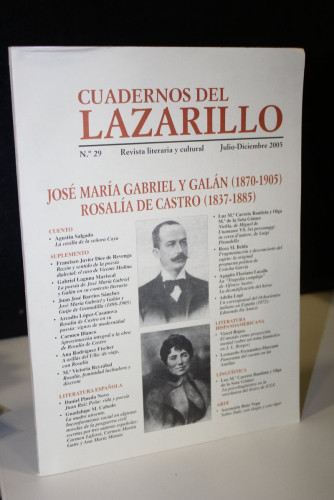 Portada del libro de Cuadernos del Lazarillo. Revista literaria y cultural. Número 29. Julio-Diciembre 2005.