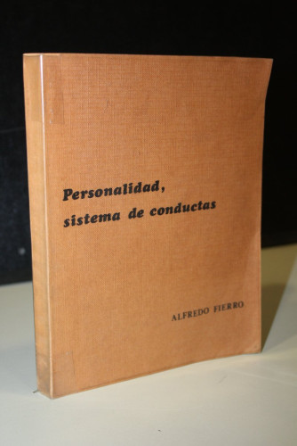 Portada del libro de Personalidad, sistema de conductas