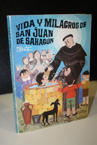 Portada del libro de Vida y milagros de San Juan de Sahagún