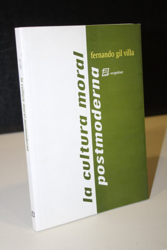 Portada del libro de La cultura moral postmoderna