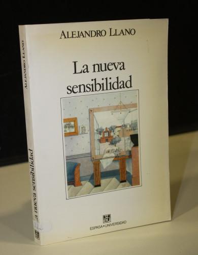 Portada del libro de La nueva sensibilidad