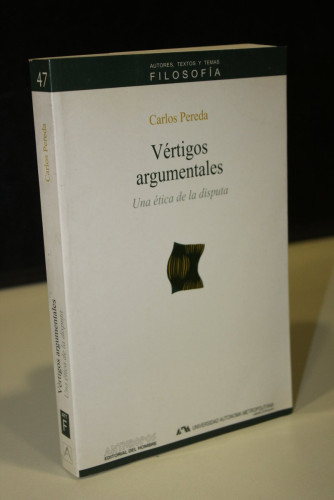 Portada del libro de Vértigos argumentales. Una ética de la disputa