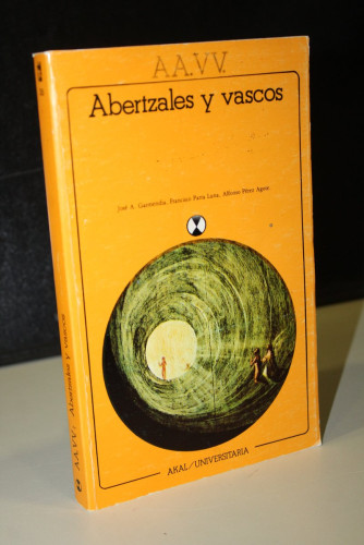 Portada del libro de Abertzales y vascos. Identificación vasquista y nacionalista en el País Vasco.- AA.VV.