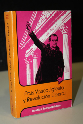 Portada del libro de País Vasco, Iglesia y Revolución Liberal