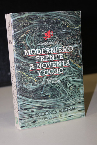 Portada del libro de Modernismo frente a Noventa y Ocho