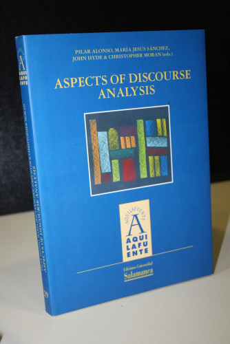 Portada del libro de Aspects of discourse analysis.- Aquilafuente, 29.