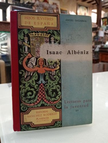 Portada del libro de Isaac Albéniz [Dedicado]