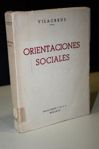 Portada del libro de Orientaciones sociales