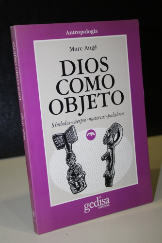 Portada del libro de Dios como objeto. Símbolos, cuerpos, materias, palabras