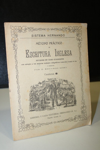 Portada del libro de Método práctico de escritura inglesa. Cuaderno 8