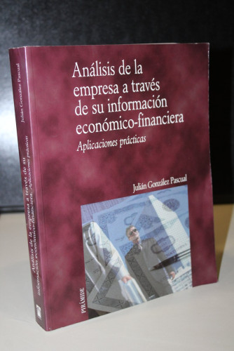 Portada del libro de Análisis de la empresa a través de su información económico financiera. Aplicaciones prácticas