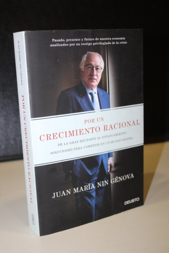 Portada del libro de Por un crecimiento racional. De la gran recesión al estancamiento: soluciones para competir en un mundo...