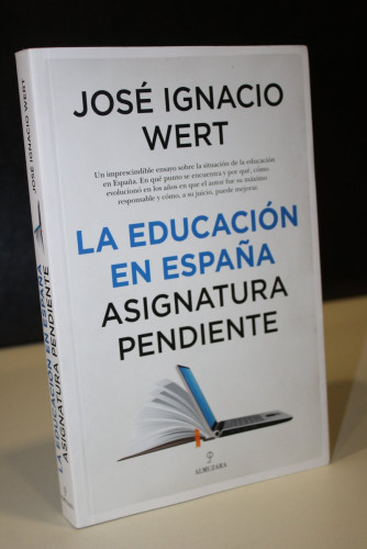 Portada del libro de La educación en España. Asignatura pendiente