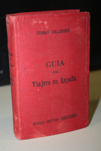 Portada del libro de Guía del viajero en España. Itinerario artístico y pintoresco por la península ibérica