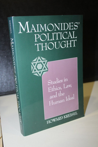 Portada del libro de Maimonides' Political Thought. Studies in Ethics, Law, and the Human Ideal