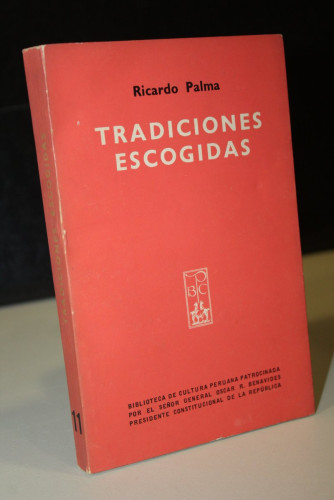 Portada del libro de Tradiciones escogidas