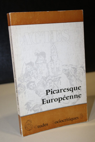 Portada del libro de Actes. Picaresque Européenne.- Études Sociocritiques.