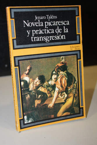 Portada del libro de Novela picaresca y práctica de la transgresión