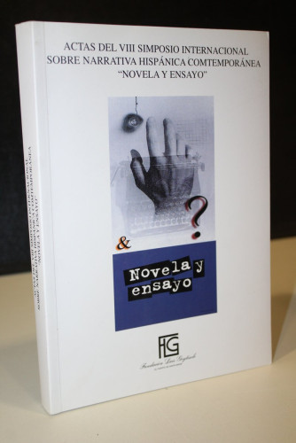 Portada del libro de Actas del VIII Simposio Internacional sobre Narrativa Hispánica Contemporánea 